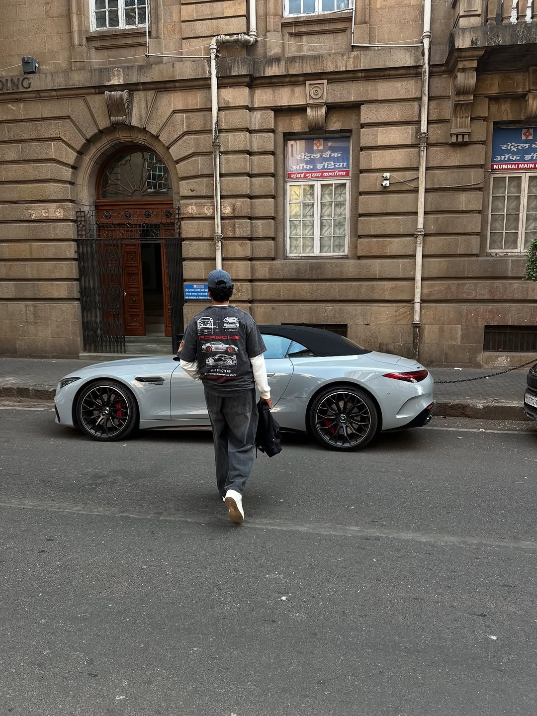 OVERSIZED PORSCHE 911 ACID WASH T-SHIRT | THREADSAHDE