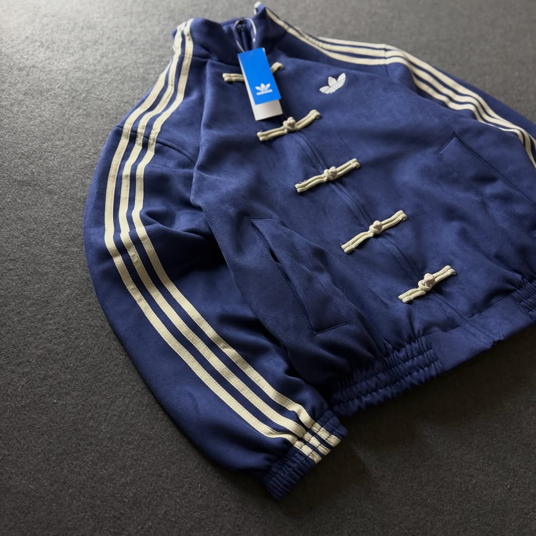 Adidas Originals CTT Chinese Track Top Jacket Blue| ThreadShade