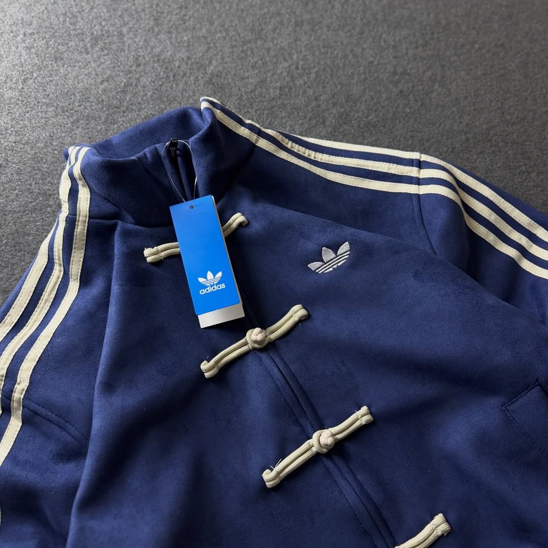 Adidas Originals CTT Chinese Track Top Jacket Blue| ThreadShade