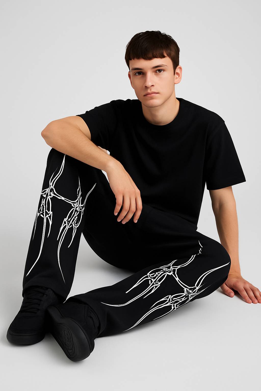 HUSTLERA Baggy Pant — Built Different | THREADSHADE