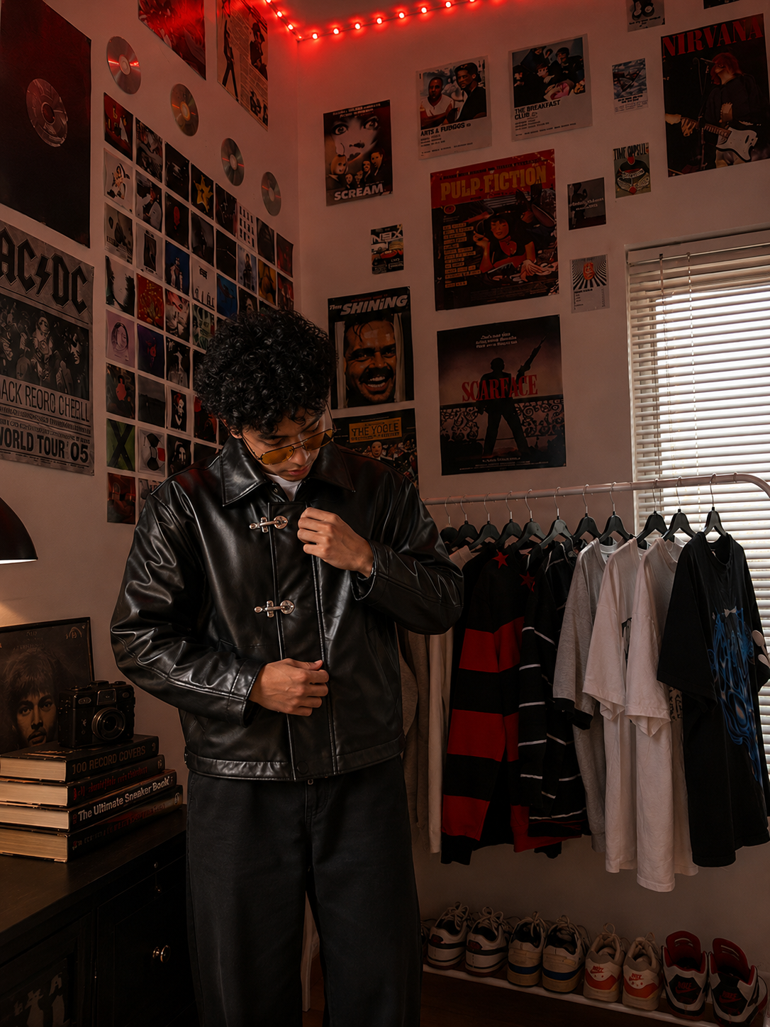 The Fireman's Clasp Leather Jacket | THREADSHADE