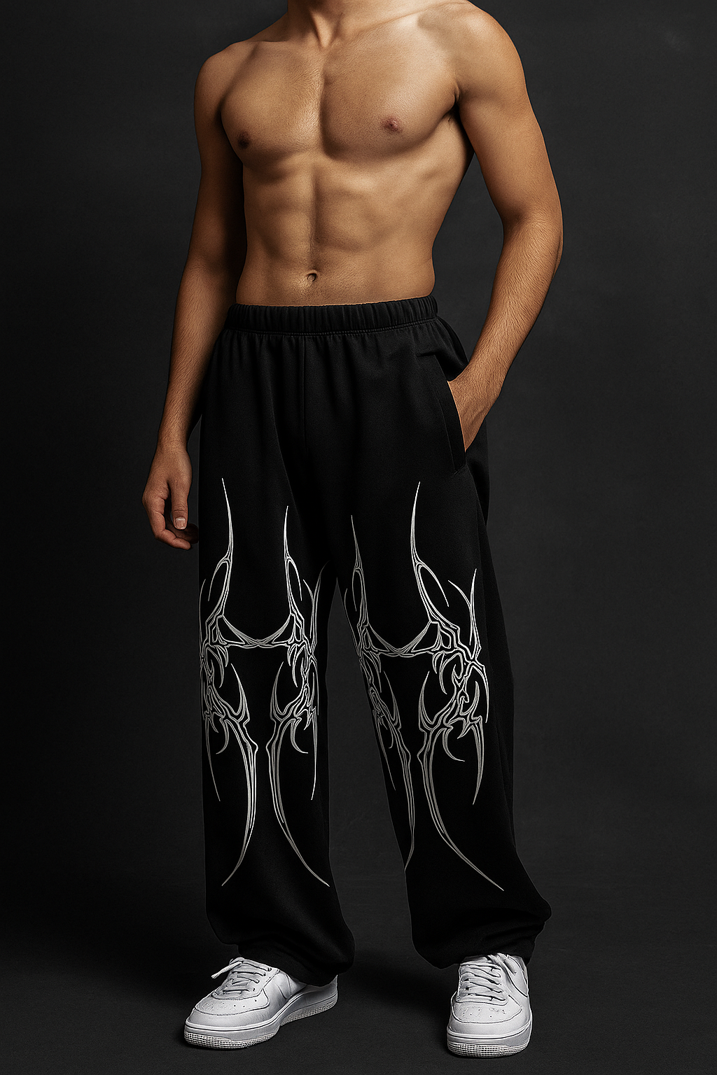 HUSTLERA Baggy Pant — Built Different | THREADSHADE