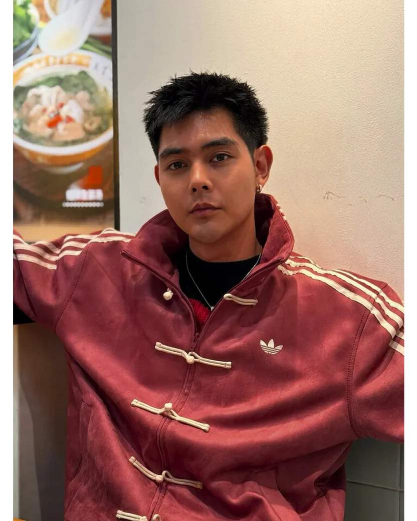Adidas Originals CTT Chinese Track Top Jacket Maroon| ThreadShade