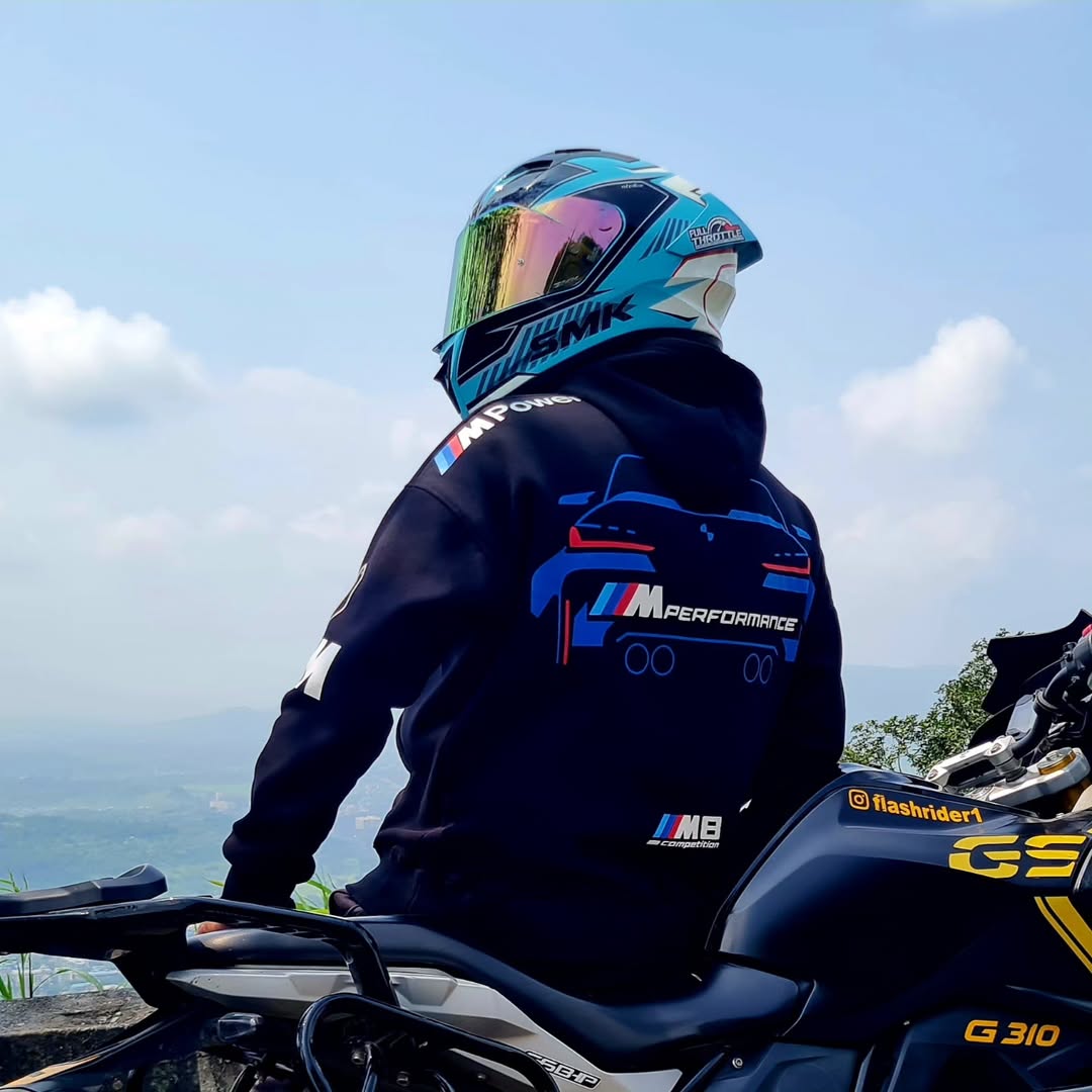 M8 Competition - Black - Oversized Hoodie 400 GSM