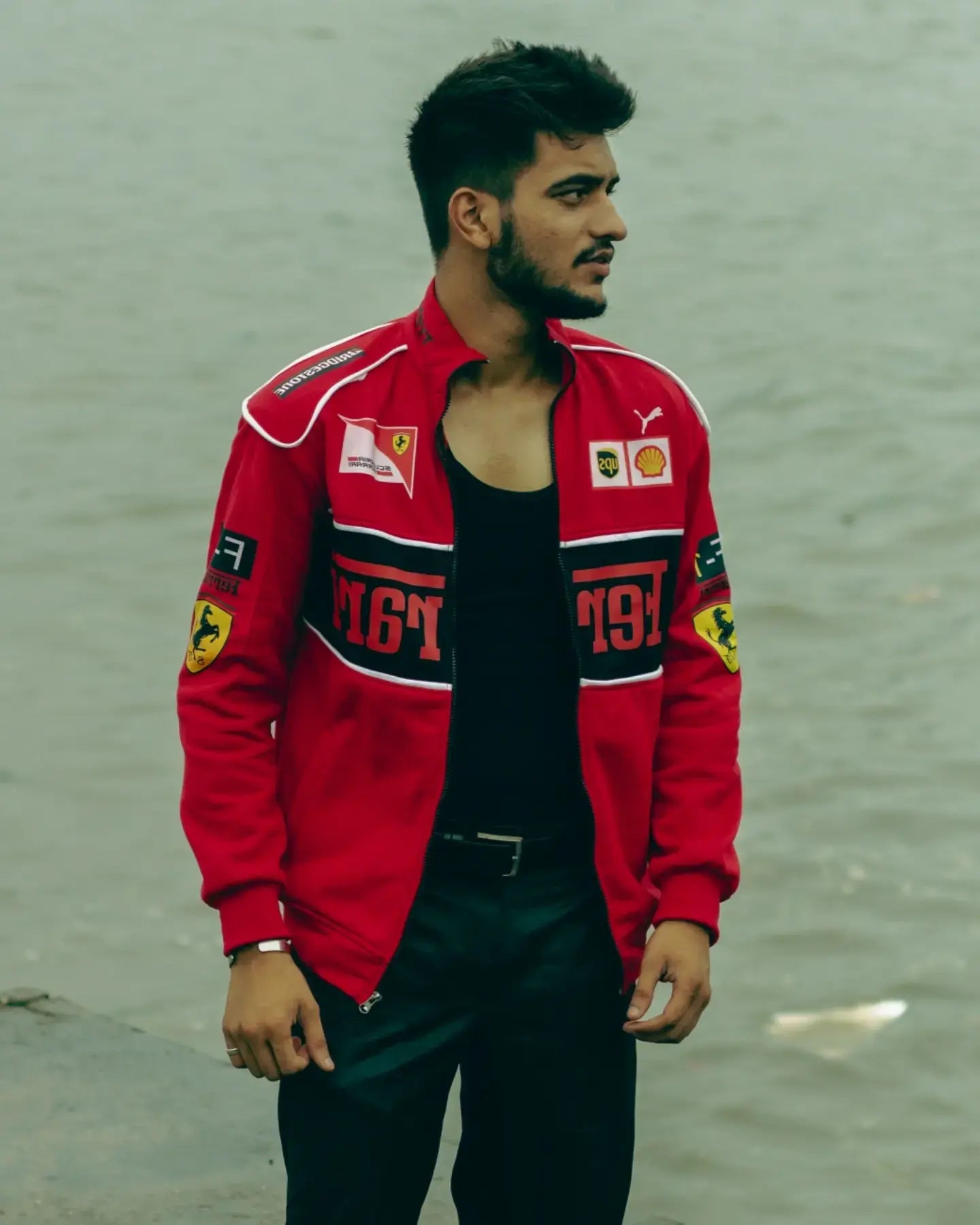 Red Ferrari jacket