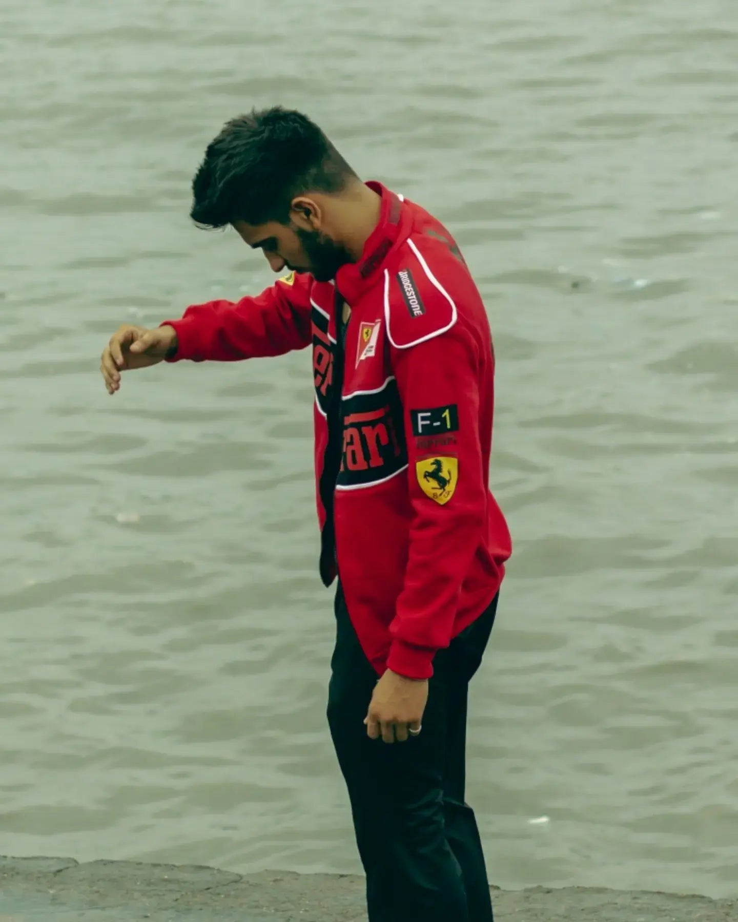 Red Ferrari jacket