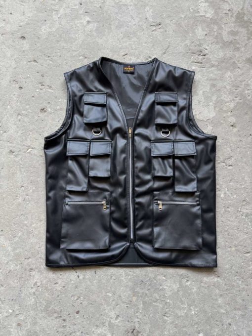 Phantom Ops Tactical Leather Vest