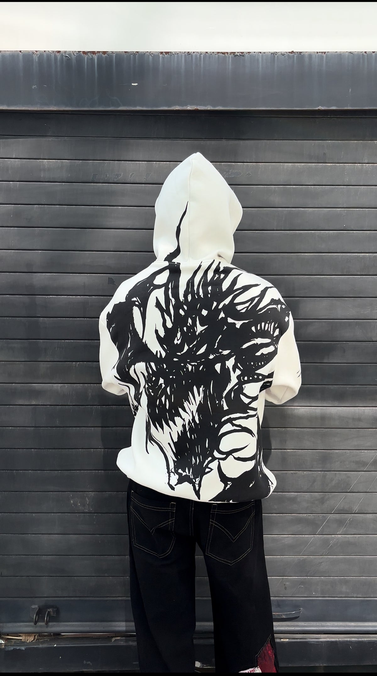 Blight Dragon – Oversized Airbrushed Hoodie