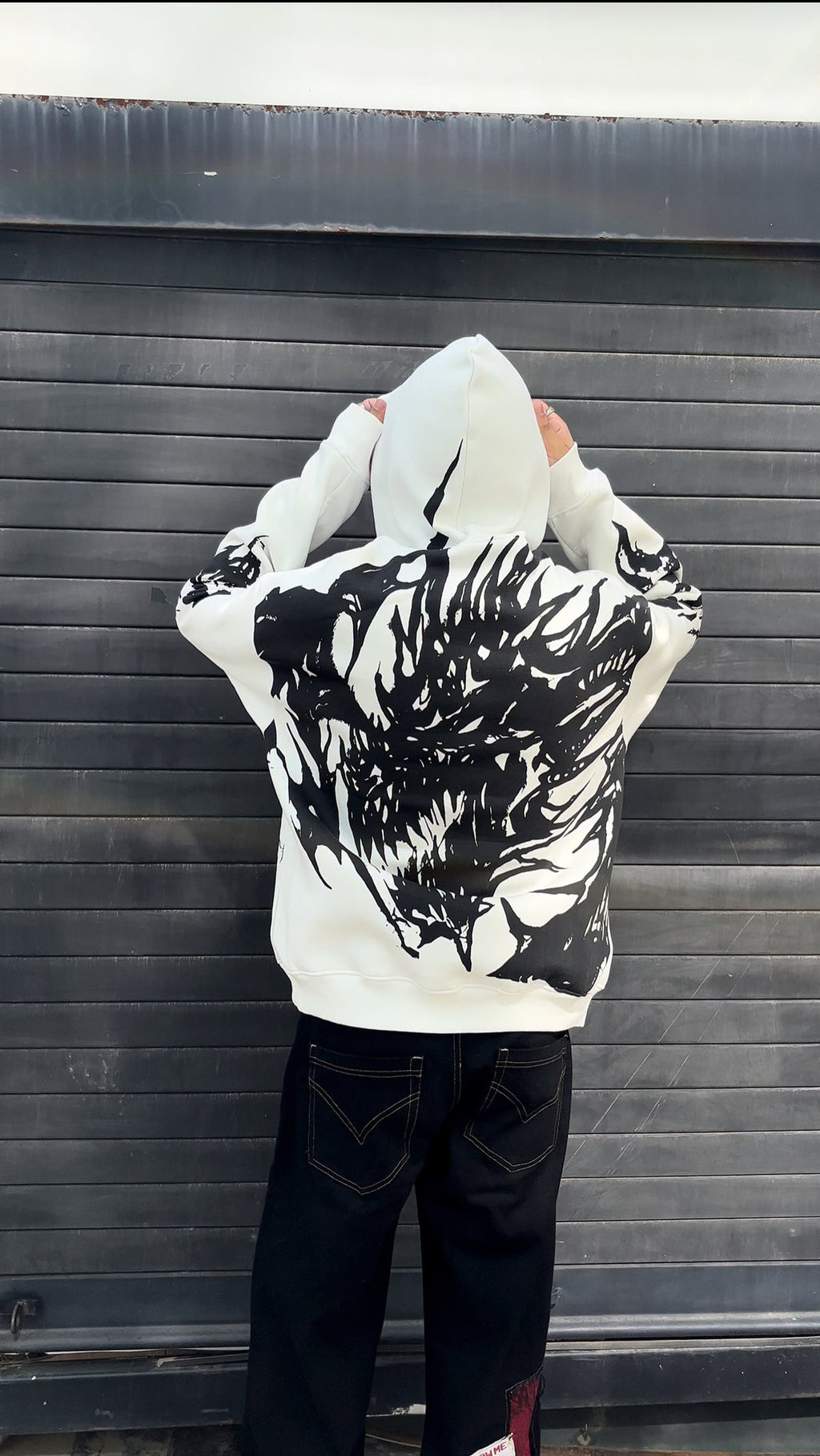 Blight Dragon – Oversized Airbrushed Hoodie