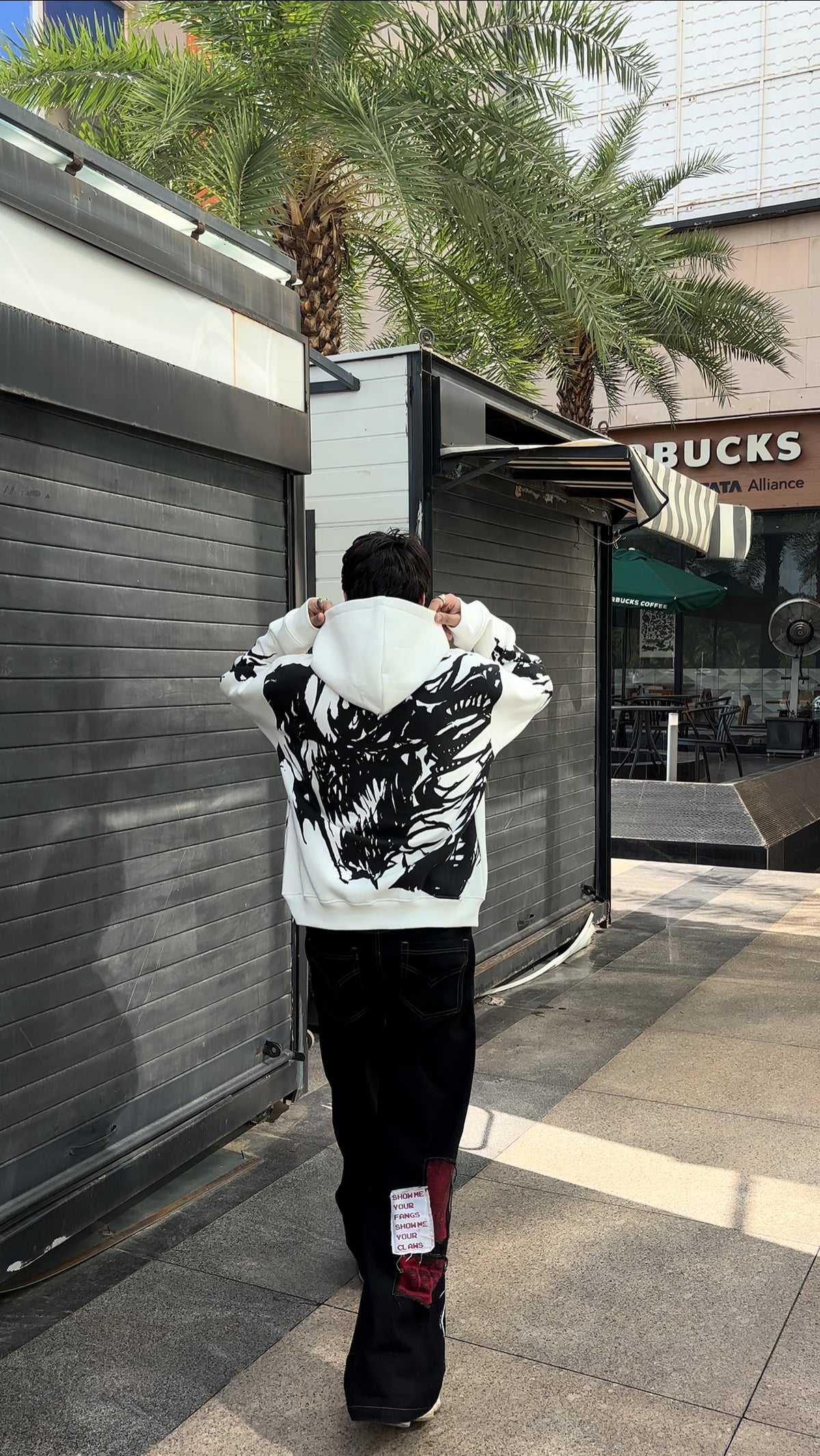 Blight Dragon – Oversized Airbrushed Hoodie