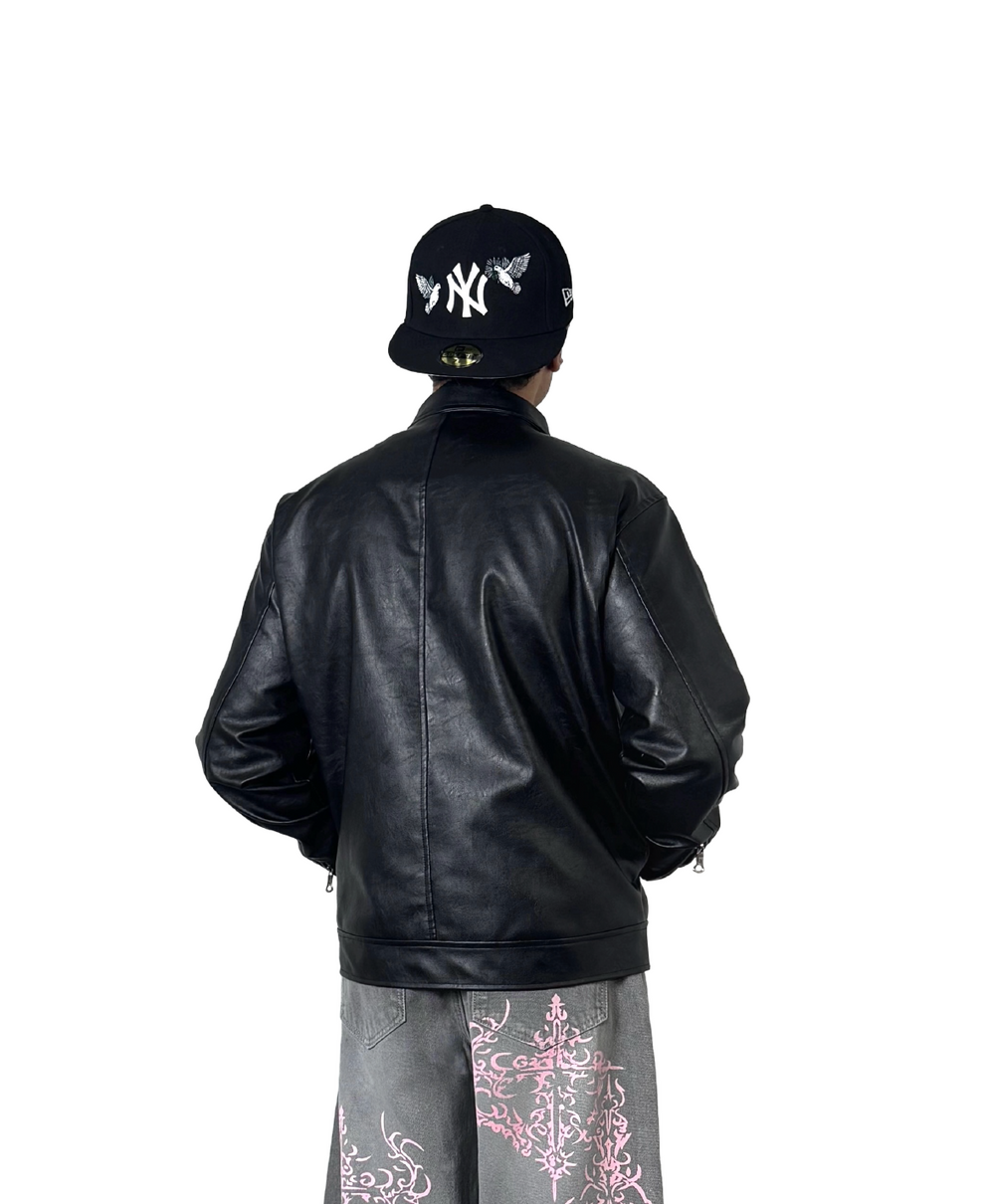 The Fireman's Clasp Leather Jacket | THREADSHADE