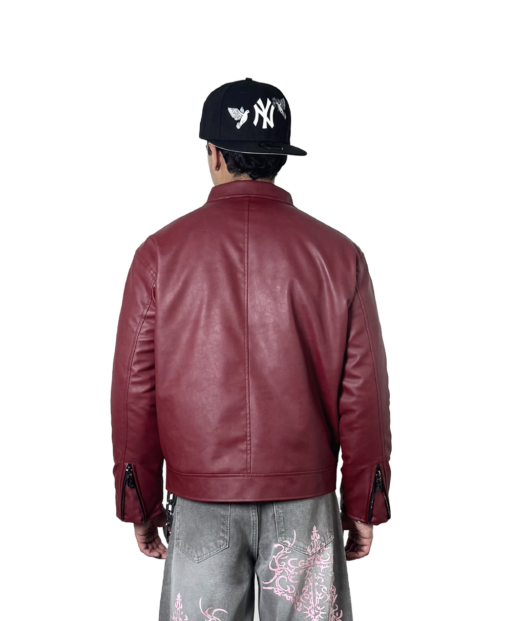 The Fireman's Clasp Leather Jacket | THREADSHADE