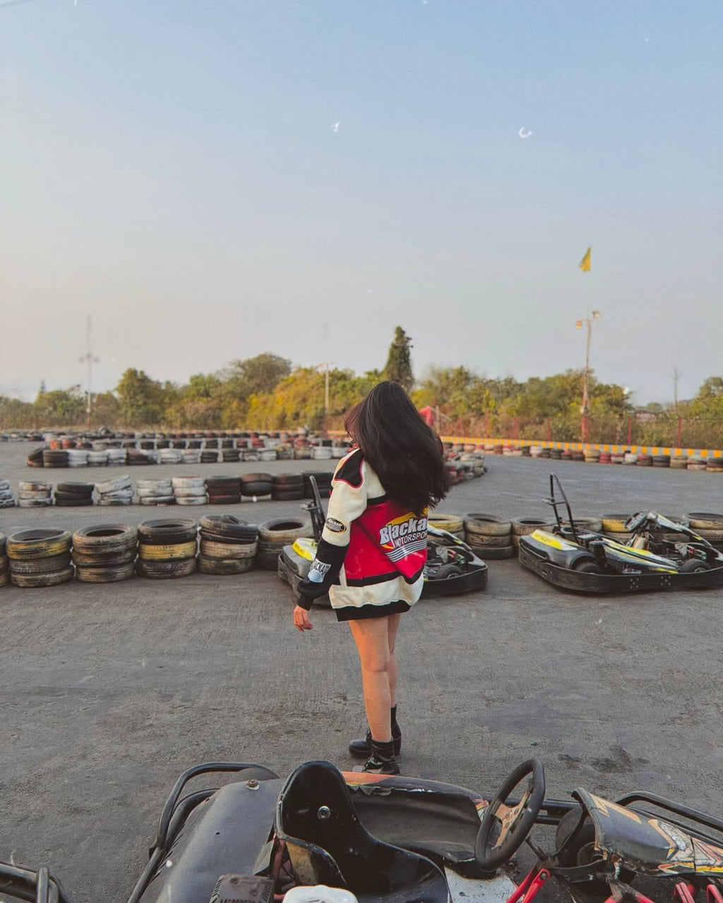 BLACK AIR F1 Racing Jacket