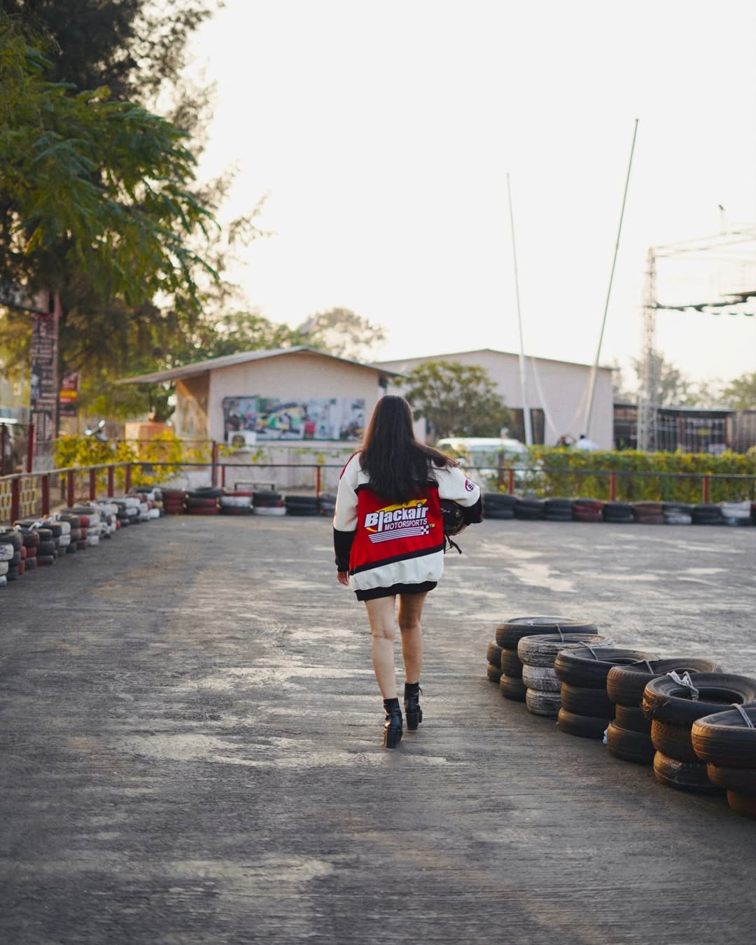 BLACK AIR F1 Racing Jacket