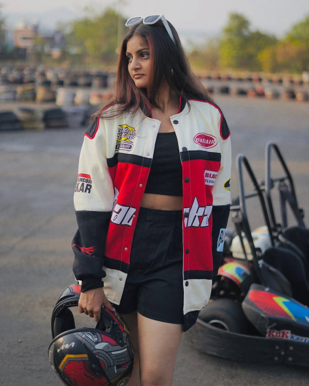 BLACK AIR F1 Racing Jacket