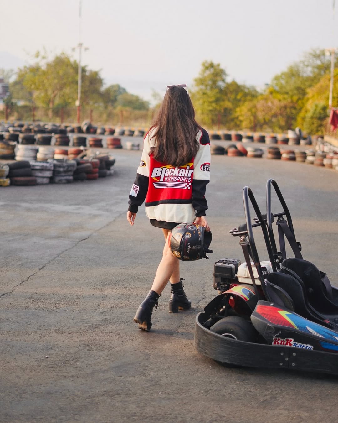 BLACK AIR F1 Racing Jacket