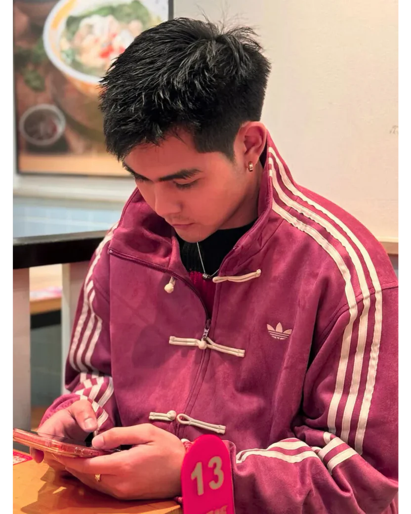 Adidas Originals CTT Chinese Track Top Jacket Maroon| ThreadShade