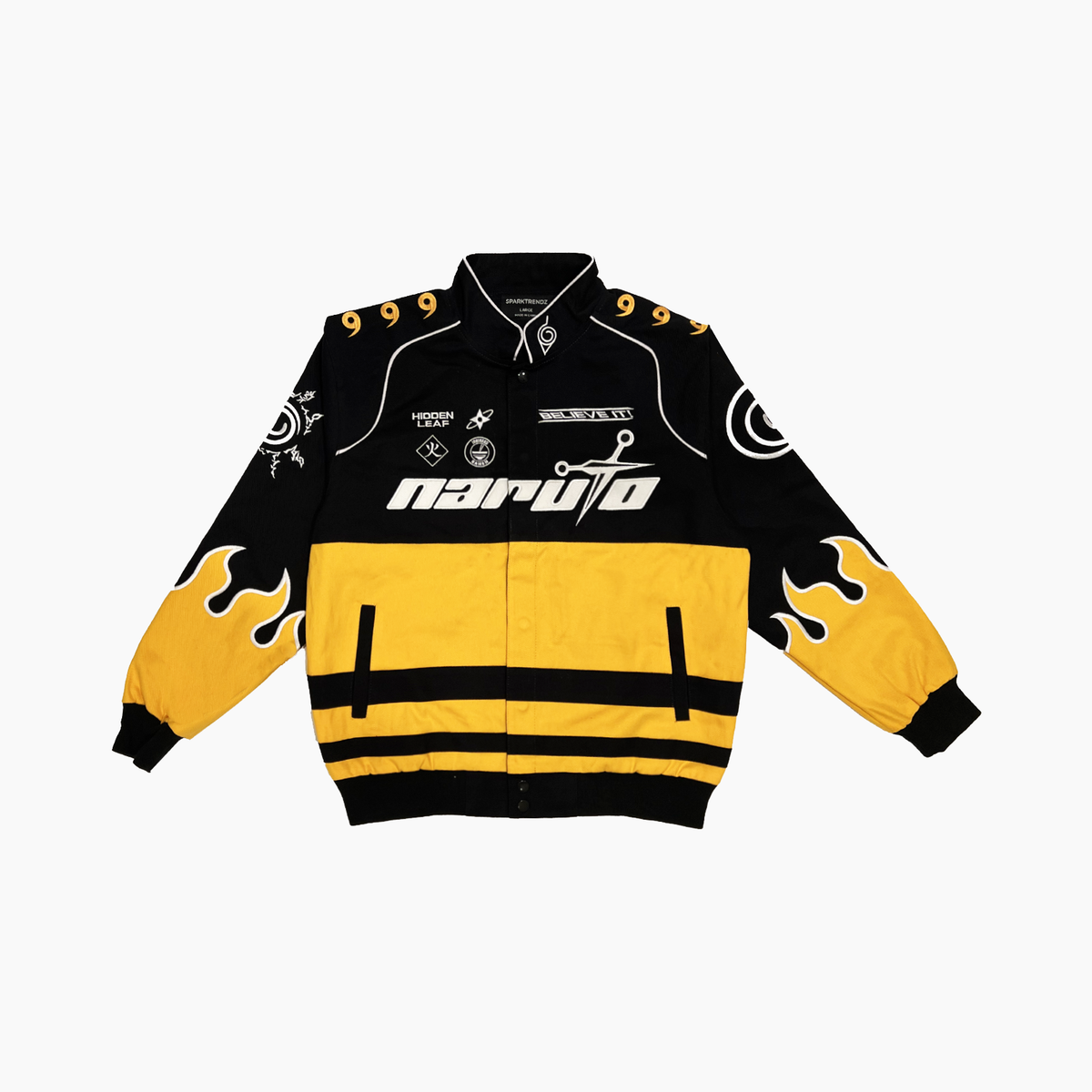 Naruto Uzumaki Racing Jacket – Hokage Edition!