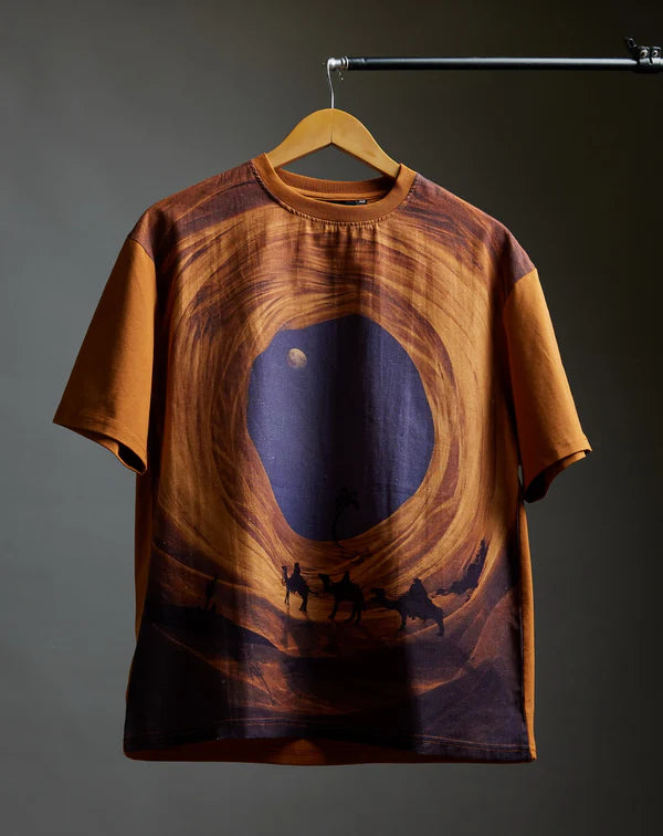 Moonwell Nomads (Oversize Linen T-Shirt)