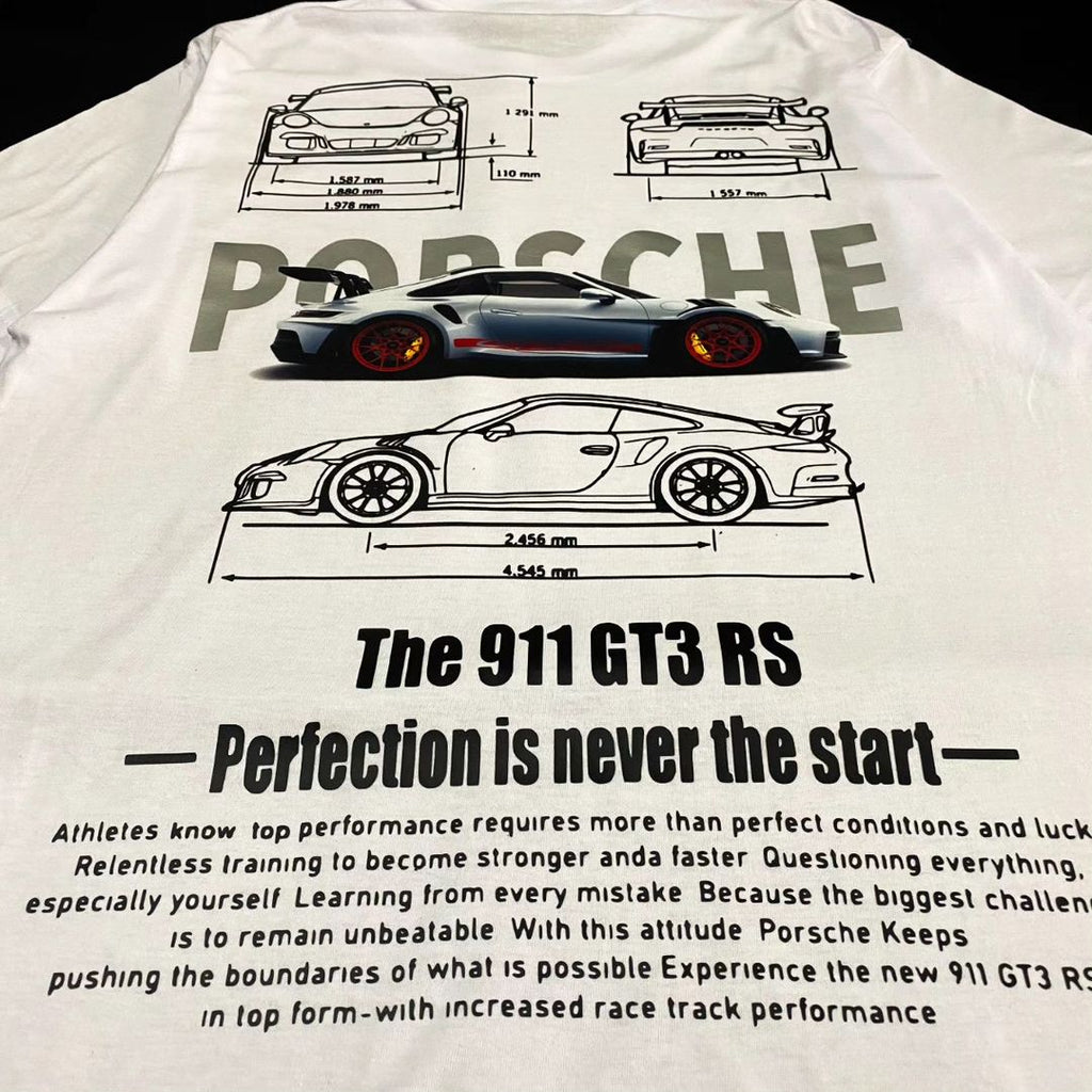 Porsche 911 GT3 Oversized Tshirt Thread Shade