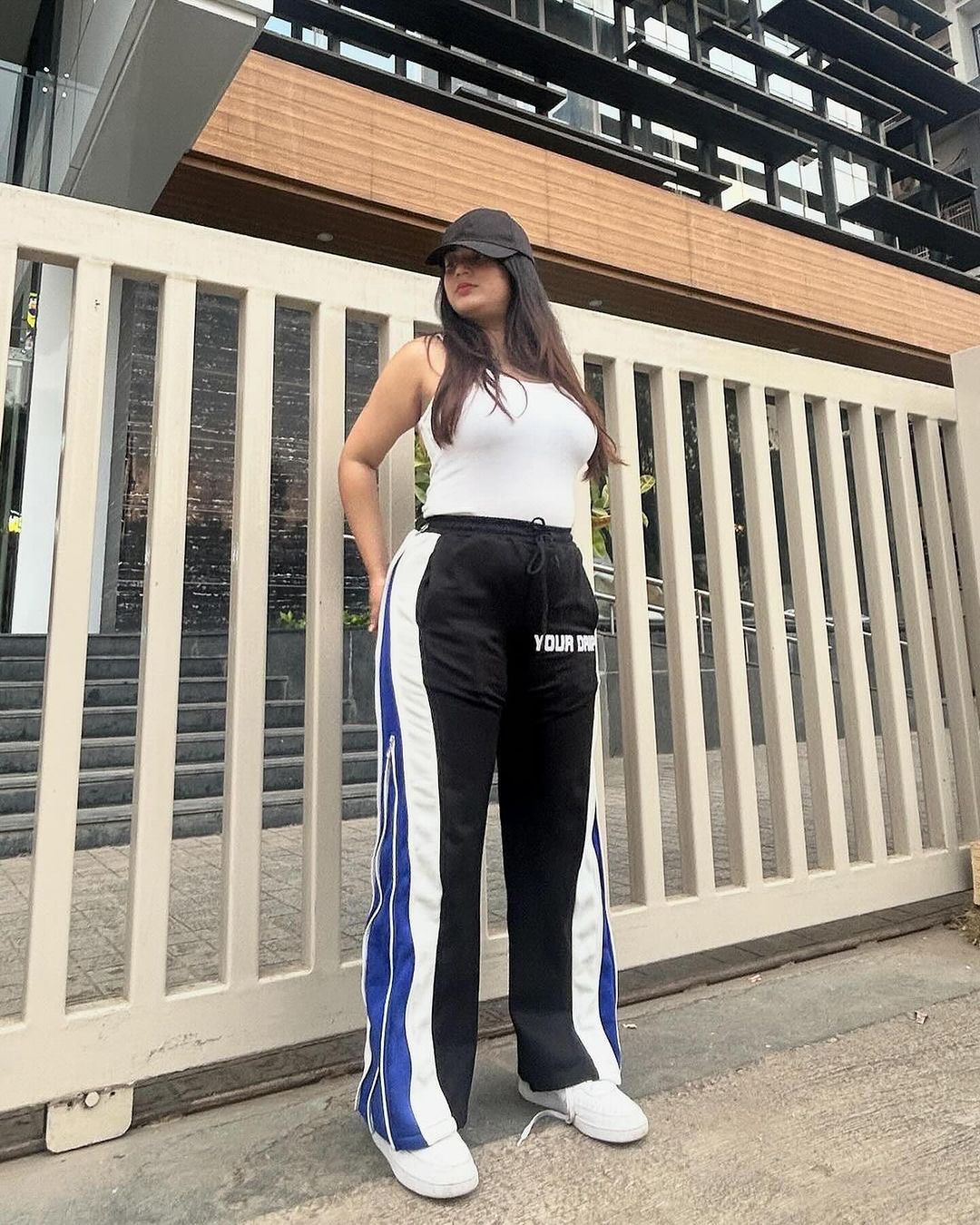 Double Zip Relaxed Track Pants