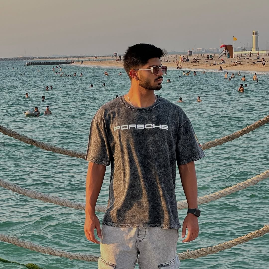 OVERSIZED PORSCHE 911 ACID WASH T-SHIRT | THREADSAHDE