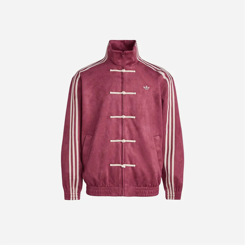 Adidas Originals CTT Chinese Track Top Jacket Maroon| ThreadShade