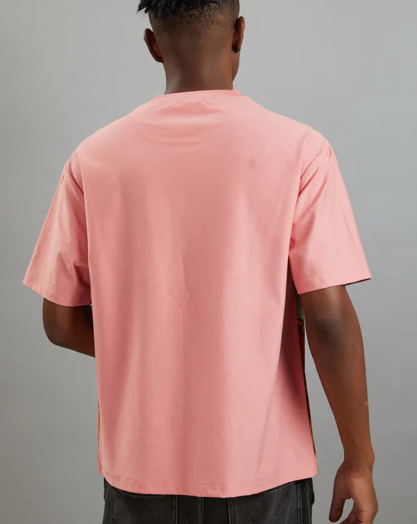 Throttle Monk: Himalayan Ascent (Oversize Linen T-Shirt)