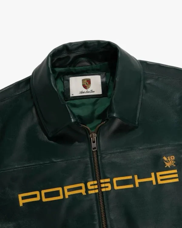 Porsche Leather Jacket for Men – Premium Racing & Motorsport Jacket