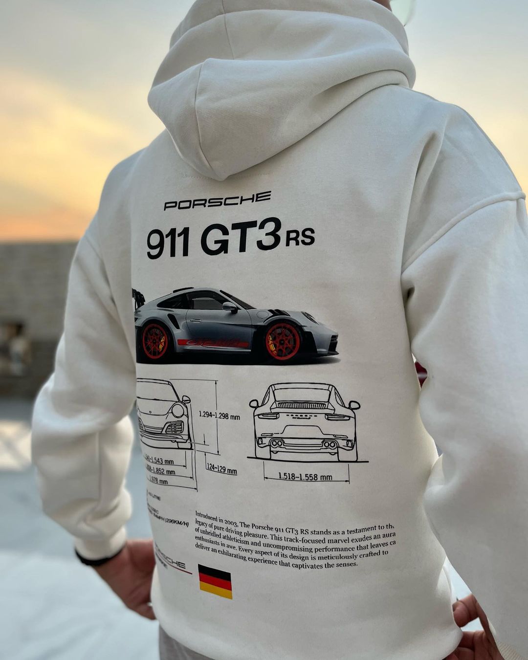 Porsche 911 GT3 hoodie Thradeshade